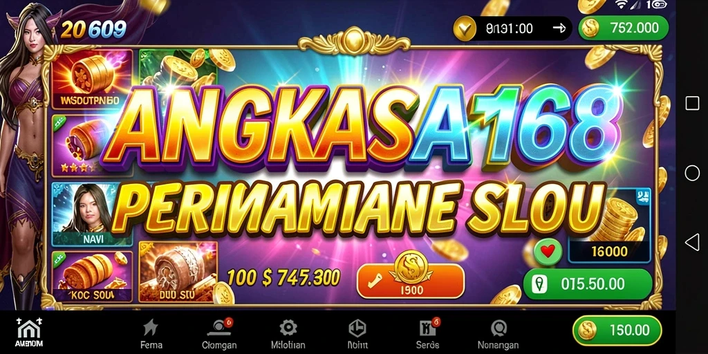 Screenshot gameplay ANGKASA168 dengan tampilan slot yang menarik.