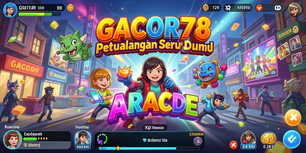 Screenshot utama GACOR78 menampilkan gameplay seru dengan aksi yang intens.