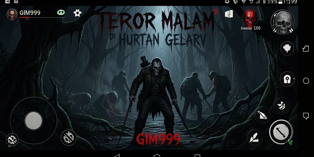 Tangkapan layar menampilkan aksi menegangkan di GIM999.