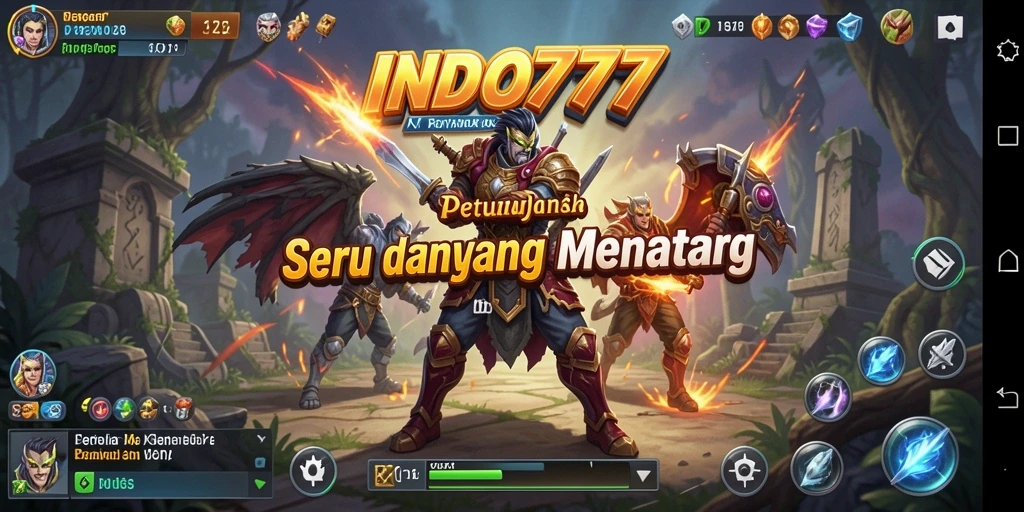Tampilan gameplay seru dari INDO777 yang menunjukkan eksplorasi petualangan.