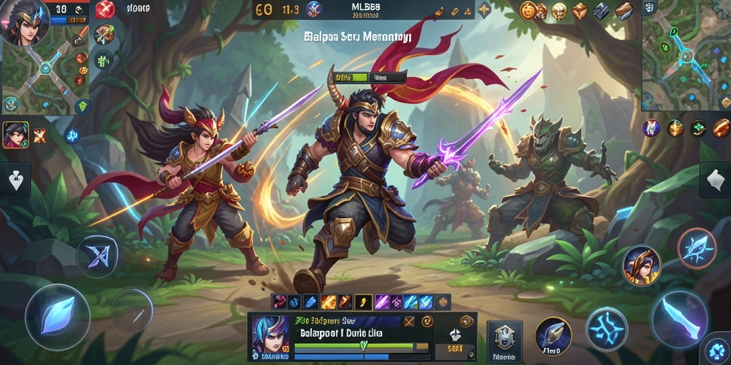 Gameplay Racing yang seru dan penuh tantangan di MLBB8.