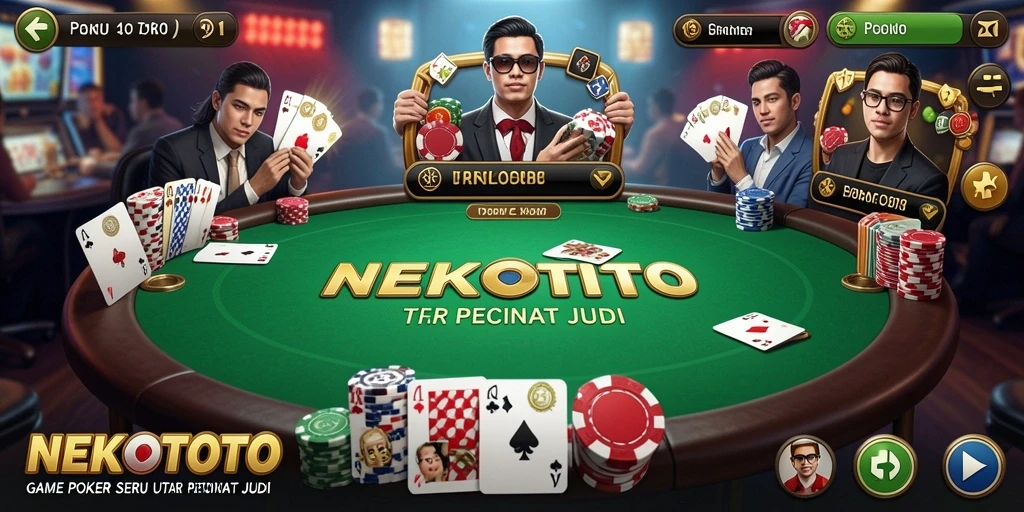 Tampilan gameplay seru di NEKOTOTO dengan interaksi pemain yang dinamis.