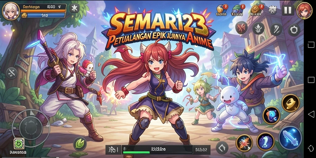 Tampilan gameplay SEMAR123 yang seru dan penuh warna.