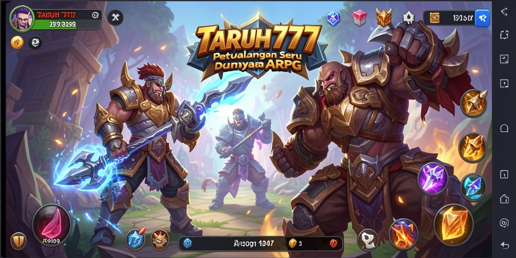 Gameplay TARUH777 yang mendebarkan dalam dunia ARPG.